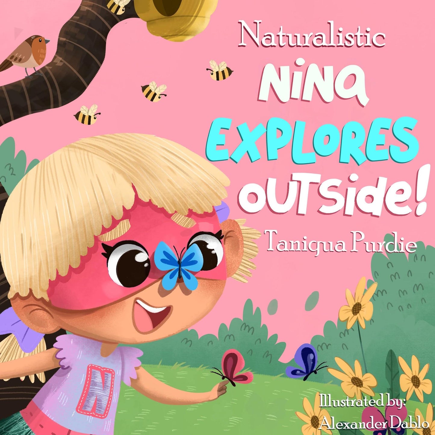 Naturalistic Nina Explores Outside!